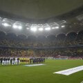 Atmosfera a fost dezolantă aseară, pe Arena Națională, frigul ținîndu-i acasă pe mulți dintre fanii Stelei