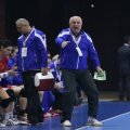 Gheorghe Tadici într-unul dintre momentele încinse ale meciului de ieri Foto: Marius Ionescu (Novi Sad)