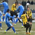 Partida de sub Tîmpa a abundat în faze-spectacol, pe lîngă cele 8 goluri fotbaliștii celor două echipe irosind alte 6-7 ocazii extrem de clare // Foto: Bogdan Bălaș (Brașov)