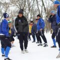 Nicolo Napoli e greu de fentat de fotbalisti la antrenamentele din Parcul Romanescu. Foto: Bogdan Dănescu (Craiova)