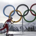 Dario Cologna se integrează perfect în peisajul de la Soci