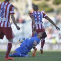 Marica n-a avut nici o șansă în fața apărătorilor lui Atletico // Foto: Raed Krishan