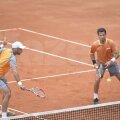 Horia Tecău (stînga) şi Jean-Julien Rojer au făcut cel mai bun meci al lor din această săptămînă chiar în finală // Foto: Raed Krishan