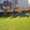 Jucătorii au aşteptat amuzaţi sosirea arbitrilor