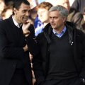 Jose Mourinho și Gus Poyet, antrenorul lui Sunderland, foto: reuters