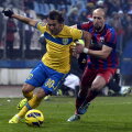 Filipe Teixeira în duel cu Iasmin Latovlevici