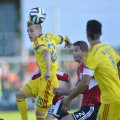 Sîmbăta trecută, "tricolorii" au învins, greu, Albania, 1-0, cu un gol al lui Raț pe final