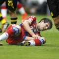 Javi Martinez suferă pe teren // Foto: Reuters