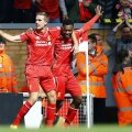 Bucuria lui Daniel Sturridge la golul lui Liverpool, foto: reuters