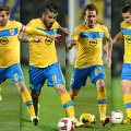 Mutu, Albin, Teixeira şi Hoban. Fotomontaj: Lucian Alecu