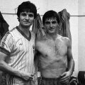 Michael Klein, alături de Ioan Andone