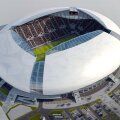 Macheta stadionului ce ar putea să fie construit începînd cu luna mai a anului viitor