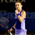 Simona Halep s-a bucurat intens la finalul meciului