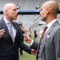 Sammer, stînga, și Guardiola colaborează din 2013, de la sosirea catalanului pe banca lui Bayern
