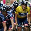 Lance Armstrong în echipamentul celor de la US Postal