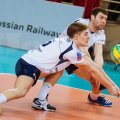 La doar 17 ani, Adrian Aciobăniţei a jucat pentru a doua oară în Liga Campionilor, competiţia în care debutase sezonul trecut // Foto: CEV