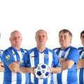 Legende fără vîrstă: Negrilă, Beldeanu, Ungureanu, Geolgău, Donose, Tilihoi, Lung (de la stînga la dreapta)