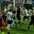 Momentul în care Colțescu îi arată clar lui Morais cartonașul roșu