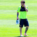 Messi şi noile sale ghete argintii, Adidas 15.1, pe care scrie "Făcute pentru a cîştiga". Atenţie, Juve! // Foto: Guliver/GettyImages
