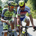 Alberto Contador (stînga) și Peter Sagan, doi dintre oamenii de urmărit în următoarele 3 săptămîni // Foto: Reuters