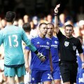 Thibaut Courtois este primul jucător eliminat în acest sezon de Premier, foto: reuters