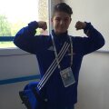 Cosmin Gîrleanu e la 16 ani o mare speranţă a boxului românesc // Foto: Colectie personală