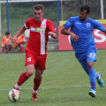 Golul lui Mazarache (dreapta) n-a fost suficient pentru olteni // Foto: Costin Alexandrescu
