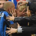Nebun de fericire, Felipe Melo și-a sărutat soția după gol