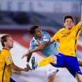 Messi (dreapta) a zburat și miercuri, dar aterizarea a fost teribilă // Foto: Guliver/GettyImages