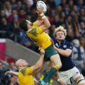 Australienii au muncit din greu să treacă de scoțieni și sînt la a cincea semifinală din istorie // Foto: Reuters