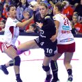 Olandeza Louise Abbingh a jucat bine doar în prima parte a meciului de ieri // Foto sportpictures.eu