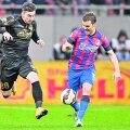 Guilherme (dreapta) a venit la Steaua în ianuarie 2015, liber, dar n-a confirmat niciodată așteptările