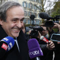 Michel Platini, ieri, la Lausanne // Foto: Reuters