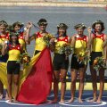 Barca de 8 plus 1 de la Atena, ultima care a câștigat aurul olimpic // FOTO Cristi Preda