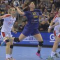 Oana Manea a înscris 7 goluri aseară, fiind a doua marcatoare a României, după Eliza Buceschi, 11