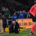 Del Bosque este surprins de bodycheck-ul tușierului german și s-a întins în fața băncii de rezerve