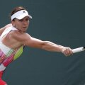 Simona Halep a avut în cele două turnee momente de sclipire, dar a şi atins unele limite // FOTO Reuters