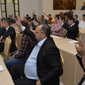 Oficialii din liga secundă s-au întrunit ieri ca să vorbească discuţii într-o adunare nestatutară // FOTO Cristi Preda