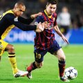 Miranda, în duel cu Lionel Messi, foto: Guliver/gettyimages