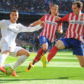 Așa va fi finala Ligii 2016: los colchoneros Godin și Filipe Luis vor ridica baricadele în fața lui Ronaldo // FOTO Guliver/GettyImages
