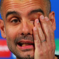 Guardiola, emoțional ca întotdeauna // FOTO Guliver/GettyImages