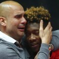Guardiola, doborât de emoții, îl îmbrățișează pe Alaba