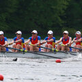 Barca de 8 plus 1 a României a terminat doar pe locul 4 la Europene, fiind învinsă de Marea Britanie, Olanda și Rusia // FOTO worldrowing