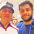 Pachkoria, alături de jurnalistul Gazetei // FOTO Răzvan Luțac