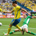 Ibrahimovici a fost decisiv în meciul Suediei cu Irlanda