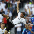 Thomas Muller, moment de acrobație cu Slovacia