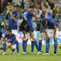 Traseul Italiei s-a oprit în "sferturi", în fața campioanei mondiale, jucătorii lui Conte terminând în lacrimi