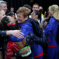 Marta Karolyi și fetele sale // FOTO Guliver/GettyImages