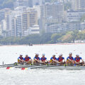 Echipajul de 8 plus 1 al României poate aduce singura medalie la canotaj la această Olimpiadă // FOTO Cristi Preda (Rio de Janeiro)