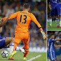 Crampoanele lui Diego Costa "aterizează" pe gamba lui Adrian